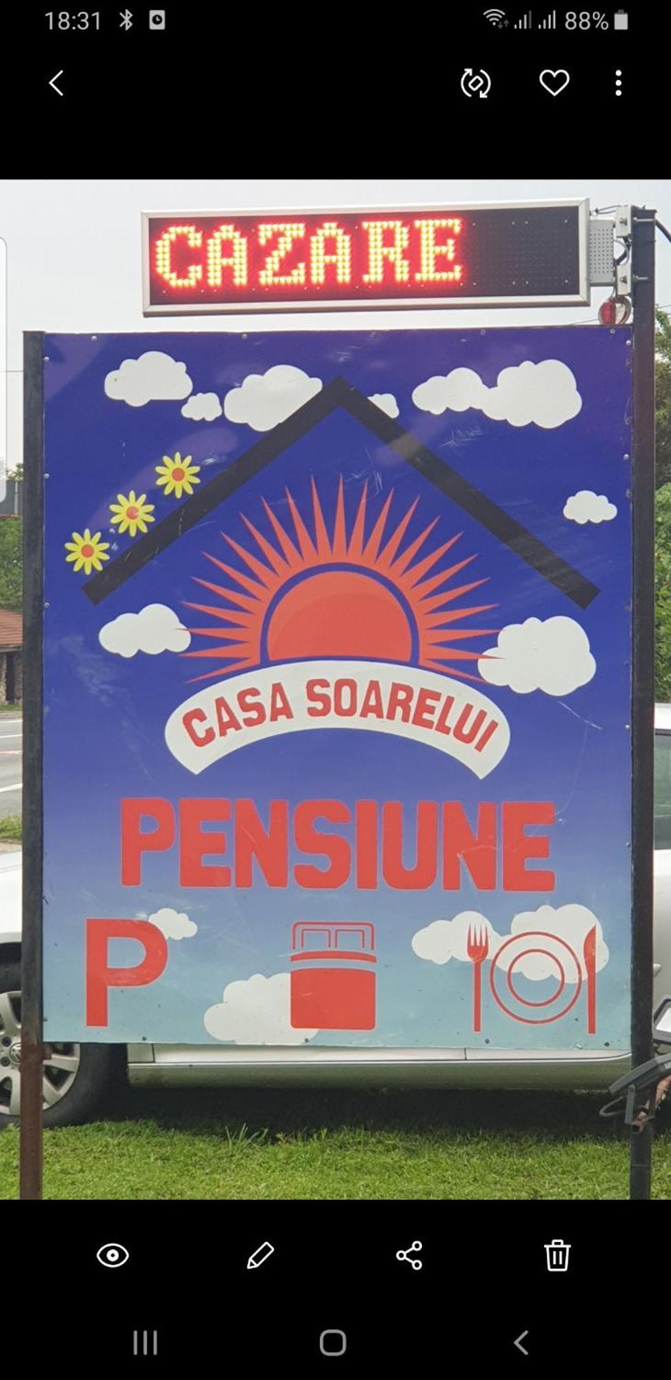 Pensiunea Casa Soarelui Simian ภายนอก รูปภาพ